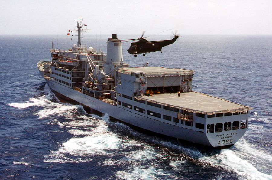 Royal Fleet Auxiliary Fort Rosalie Class Ship Photo Prints