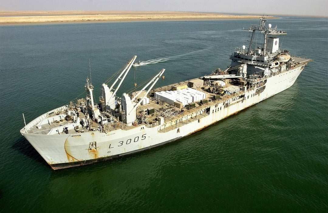 Royal Fleet Auxiliary Round Table Class Ships Photo Prints
