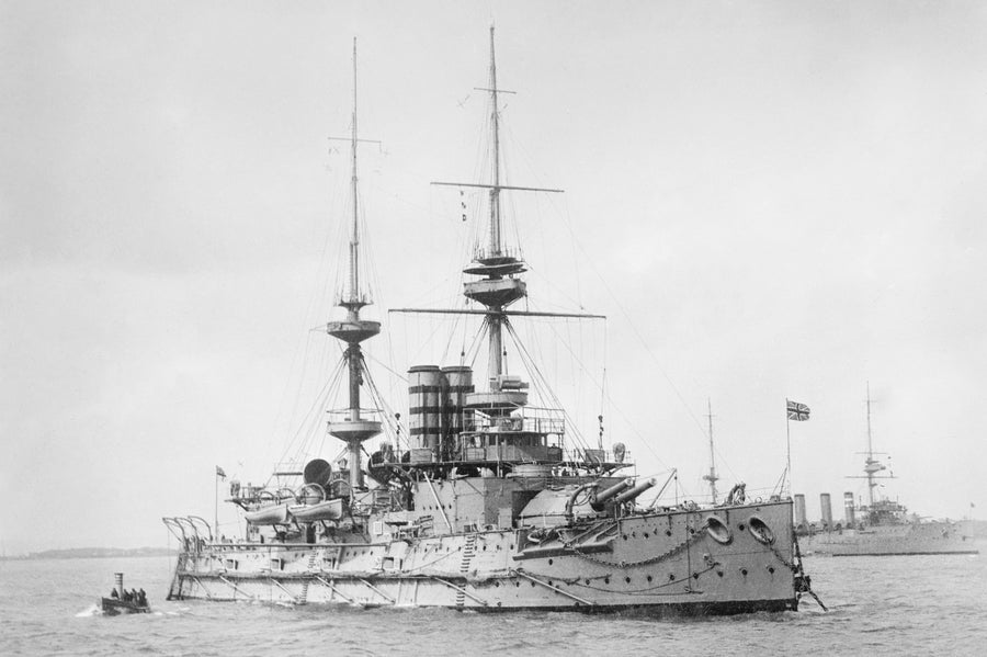 Royal Navy Majestic Class Battleships Photo Prints