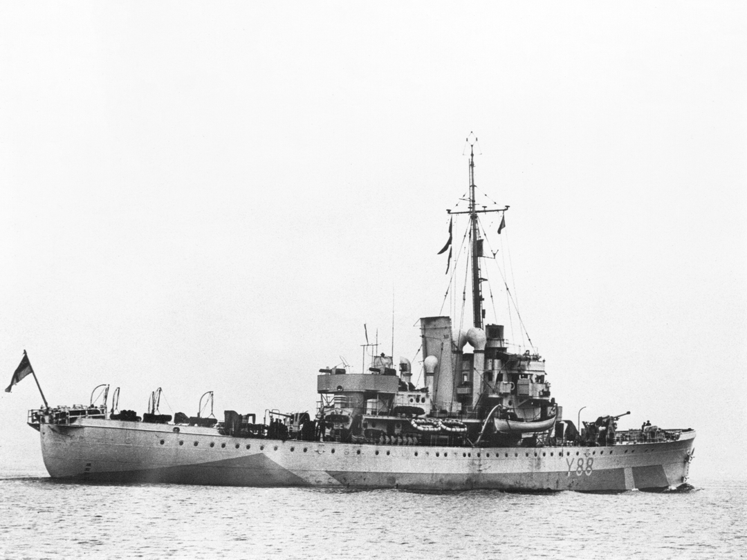 HMS Totland Royal Navy Banff Class sloop