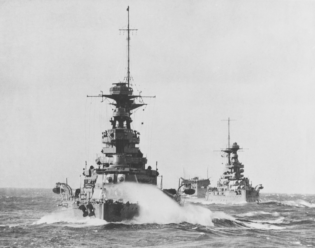 Royal Navy Nelson Class battleships