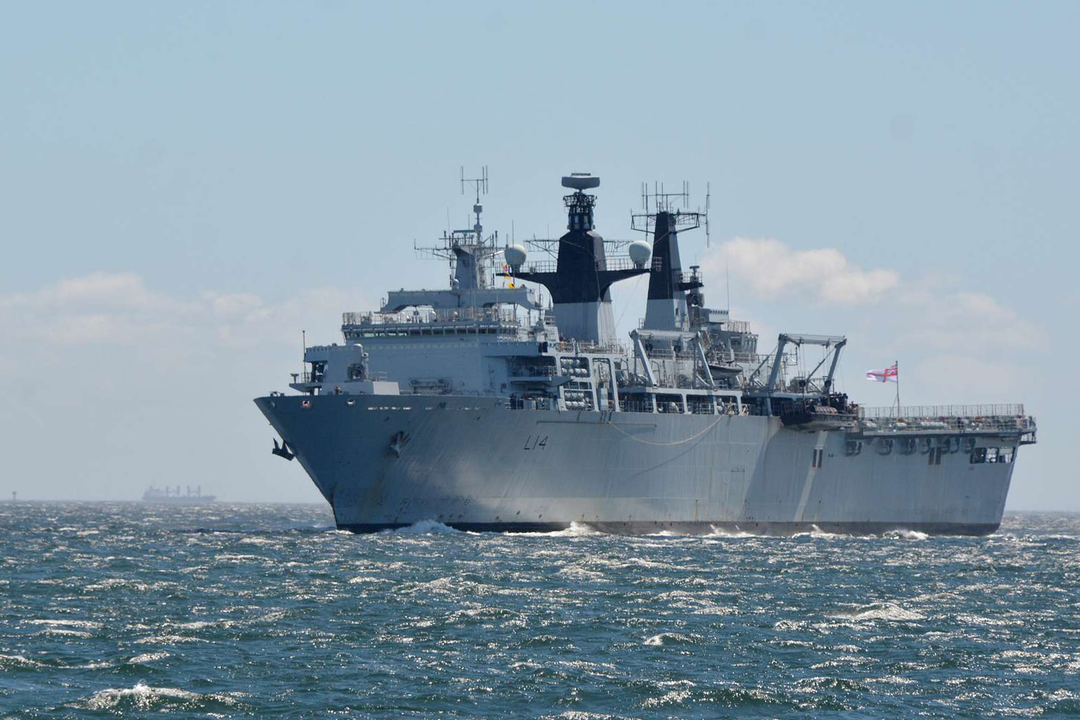 Royal Navy Albion Class amphibious ships