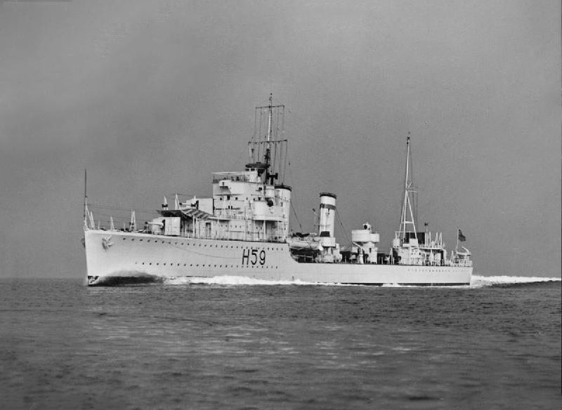 Royal Navy G Class Destroyers