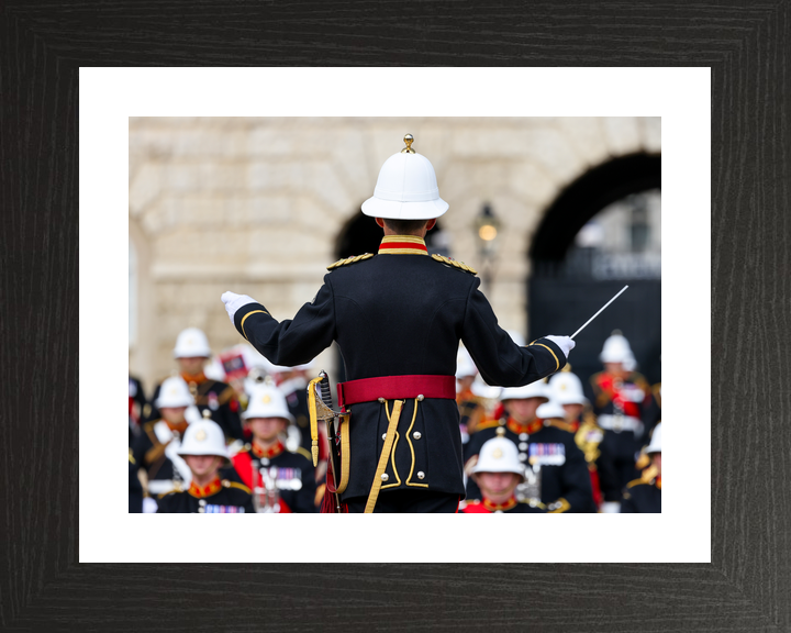 Royal Marines Band being Conducted 2024