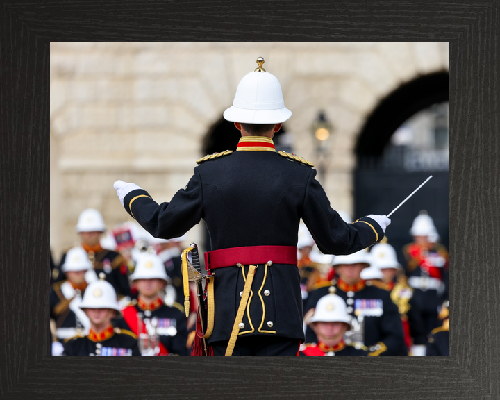 Royal Marines Band being Conducted 2024