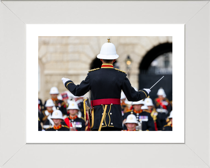 Royal Marines Band being Conducted 2024