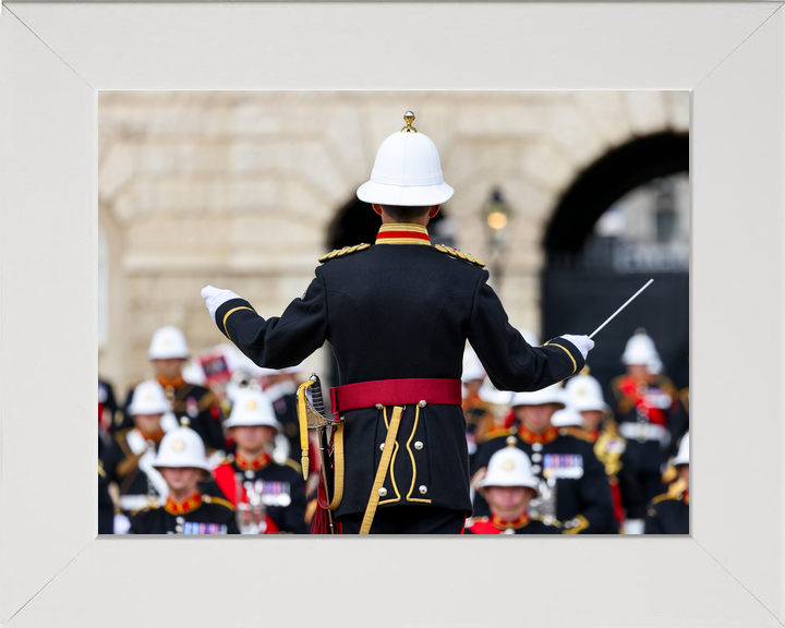 Royal Marines Band being Conducted 2024