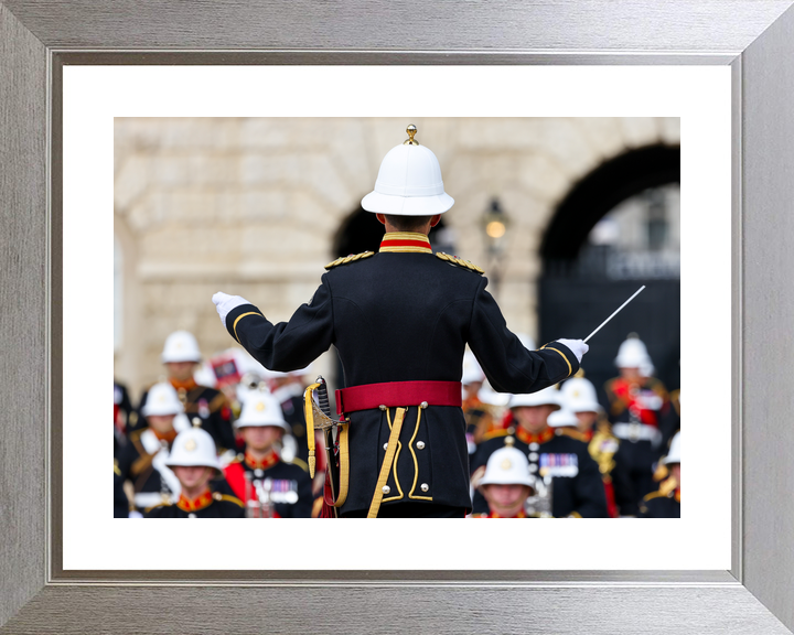 Royal Marines Band being Conducted 2024
