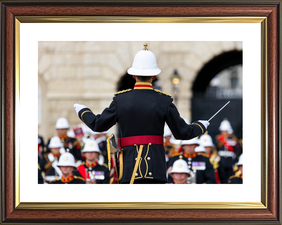 Royal Marines Band being Conducted 2024