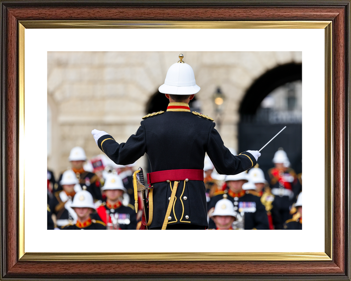 Royal Marines Band being Conducted 2024