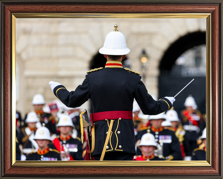 Royal Marines Band being Conducted 2024