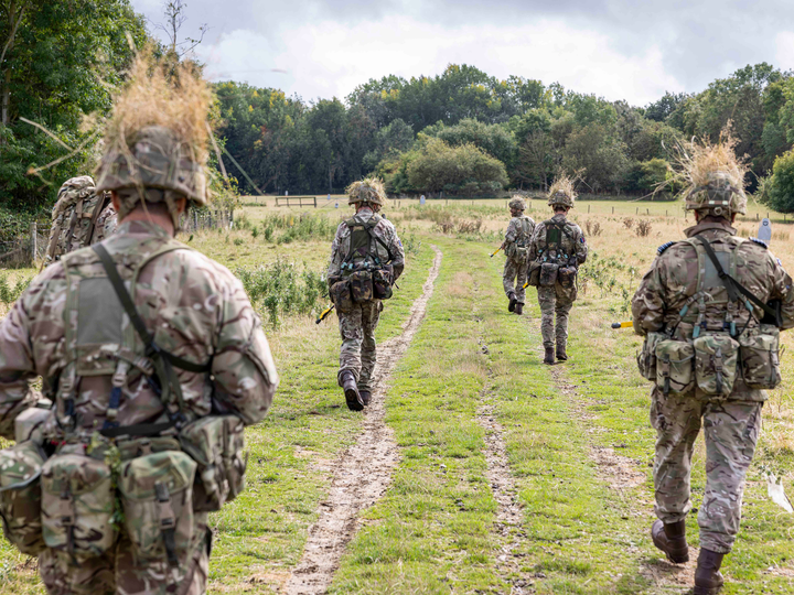 RAF Regiment Patrolling Photo Print - Royal Air Force Hampshire Prints 6 x 4 No Frame No
