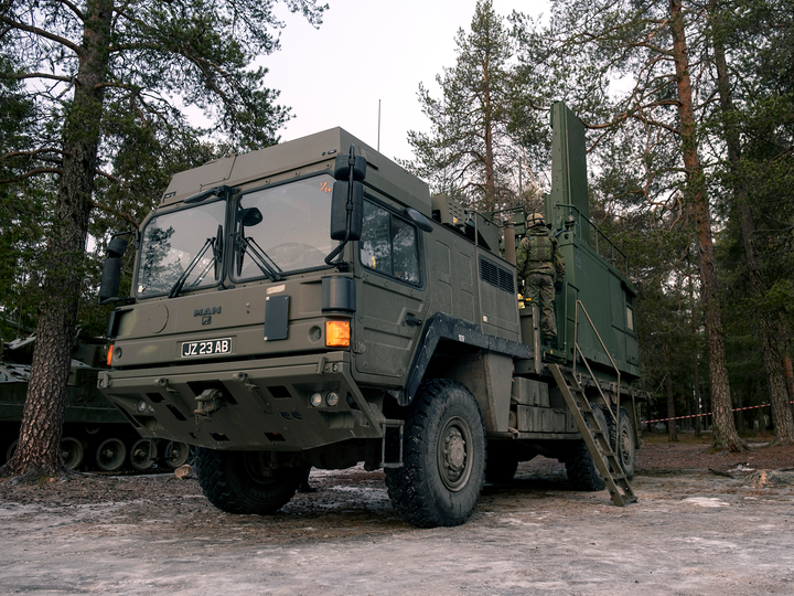 Taipan Radar system on a Man SV 9T British Army Vehicle Photo Print Wall Art Military Decor UK Posters, Prints, & Visual Artwork Hampshire Prints 6 x 4 No Frame No