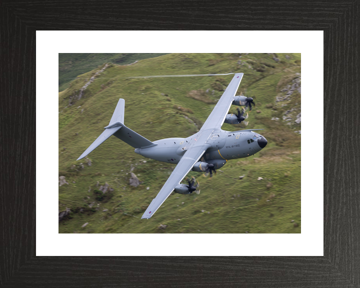 A400M Atlas RAF Fixed Wing Aircraft Formation Mach Loop Wales June 2024 Photo Print - Posters, Prints, & Visual Artwork - by Hampshire Prints (image 2 of 9)