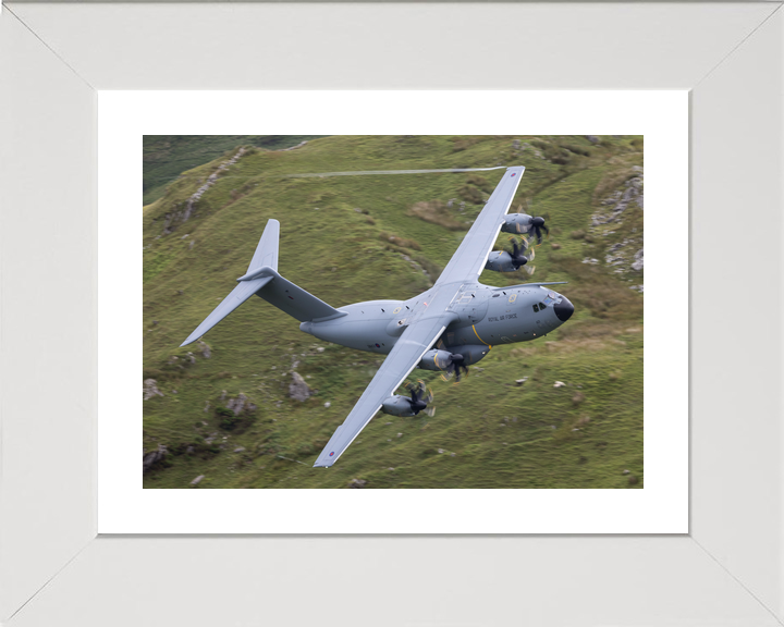 A400M Atlas RAF Fixed Wing Aircraft Formation Mach Loop Wales June 2024 Photo Print - Posters, Prints, & Visual Artwork - by Hampshire Prints (image 4 of 9)
