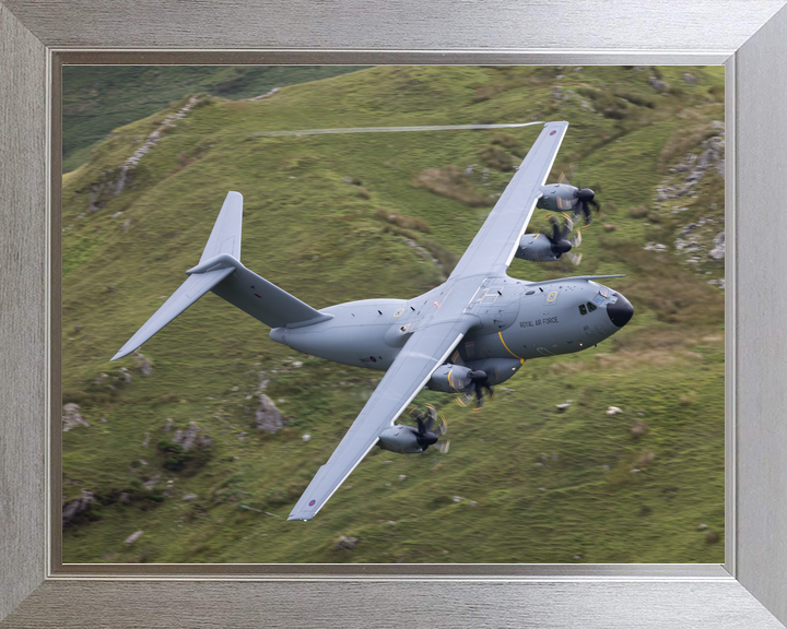 A400M Atlas RAF Fixed Wing Aircraft Formation Mach Loop Wales June 2024 Photo Print - Posters, Prints, & Visual Artwork - by Hampshire Prints (image 7 of 9)