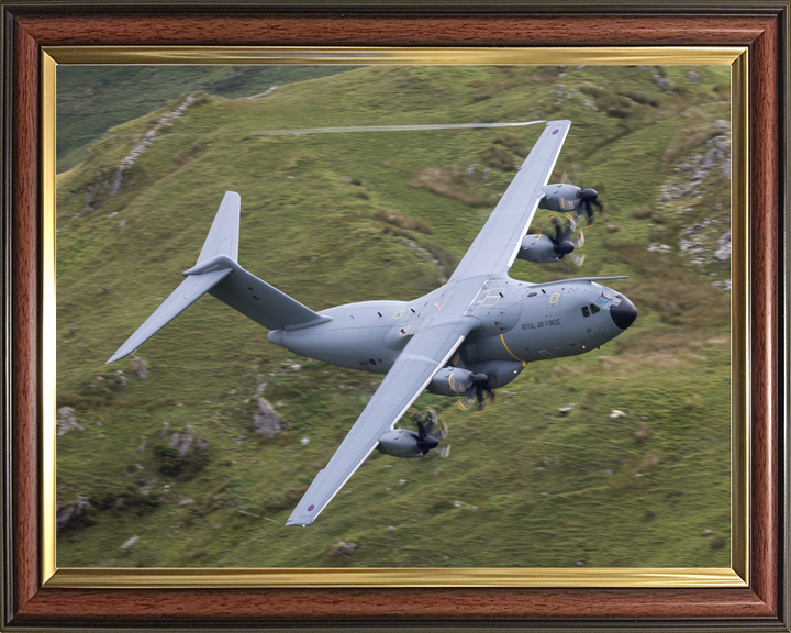 A400M Atlas RAF Fixed Wing Aircraft Formation Mach Loop Wales June 2024 Photo Print - Posters, Prints, & Visual Artwork - by Hampshire Prints (image 9 of 9)