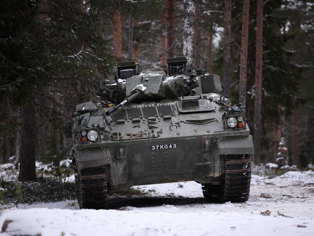 Warrior Mechanised Combat Vehicle Photo Print - British Army Vehicle Hampshire Prints 6 x 4 No Frame No