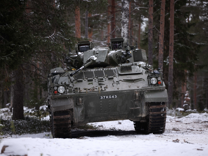 Warrior Mechanised Combat Vehicle Photo Print - British Army Vehicle Hampshire Prints 6 x 4 No Frame No