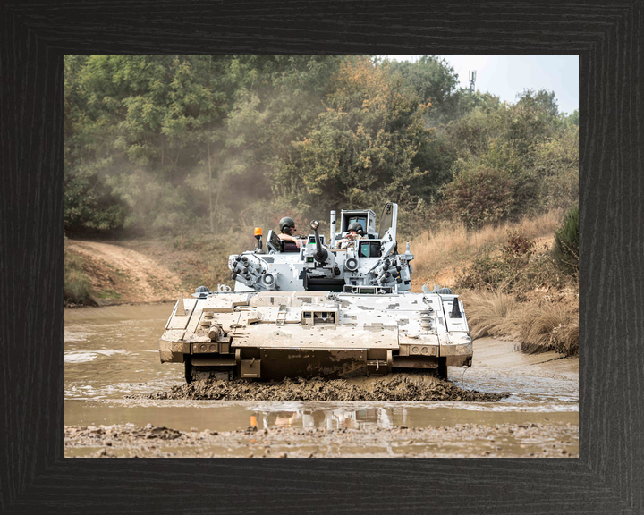 British Army AJAX Armoured Fighting Vehicle Water Crossing DVD Millbrook September 2024 Photo Print - Posters, Prints, & Visual Artwork - by Hampshire Prints (image 3 of 9)