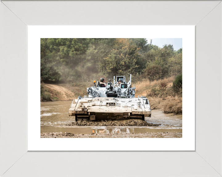 British Army AJAX Armoured Fighting Vehicle Water Crossing DVD Millbrook September 2024 Photo Print - Posters, Prints, & Visual Artwork - by Hampshire Prints (image 4 of 9)