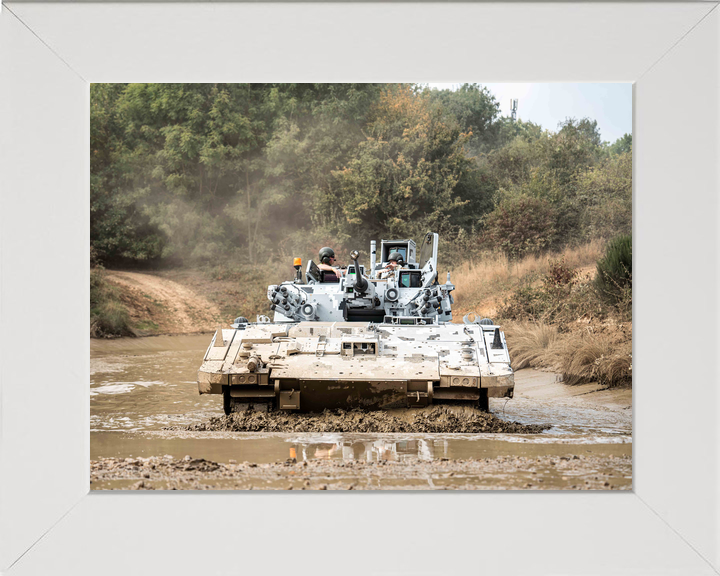 British Army AJAX Armoured Fighting Vehicle Water Crossing DVD Millbrook September 2024 Photo Print - Posters, Prints, & Visual Artwork - by Hampshire Prints (image 5 of 9)