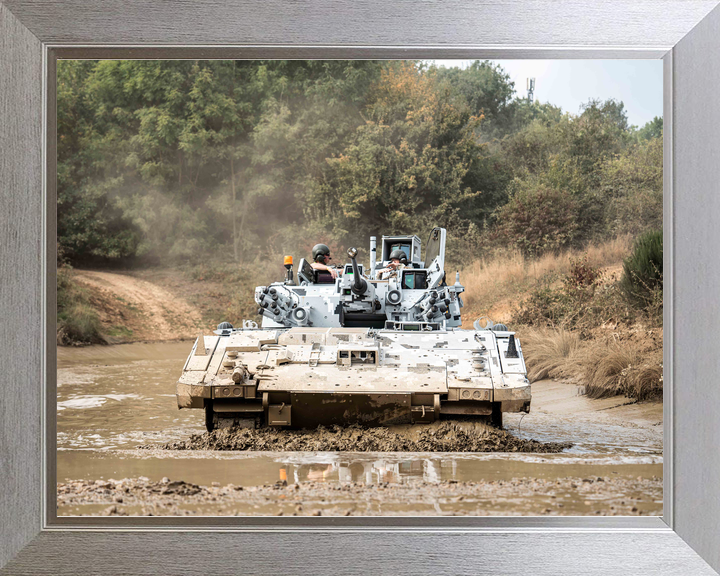 British Army AJAX Armoured Fighting Vehicle Water Crossing DVD Millbrook September 2024 Photo Print - Posters, Prints, & Visual Artwork - by Hampshire Prints (image 7 of 9)