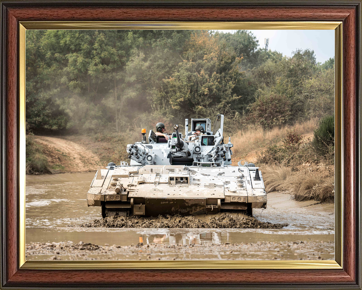 British Army AJAX Armoured Fighting Vehicle Water Crossing DVD Millbrook September 2024 Photo Print - Posters, Prints, & Visual Artwork - by Hampshire Prints (image 9 of 9)