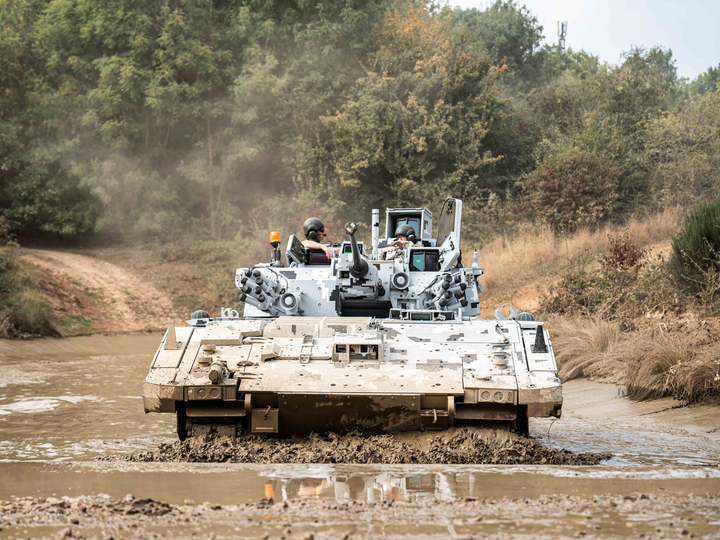 British Army AJAX Armoured Fighting Vehicle Water Crossing DVD Millbrook September 2024 Photo Print - Posters, Prints, & Visual Artwork - by Hampshire Prints (image 1 of 9)