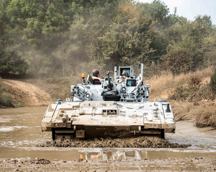 AJAX Armoured Fighting Vehicle Photo Print - British Army Vehicle Hampshire Prints 6 x 4 No Frame No