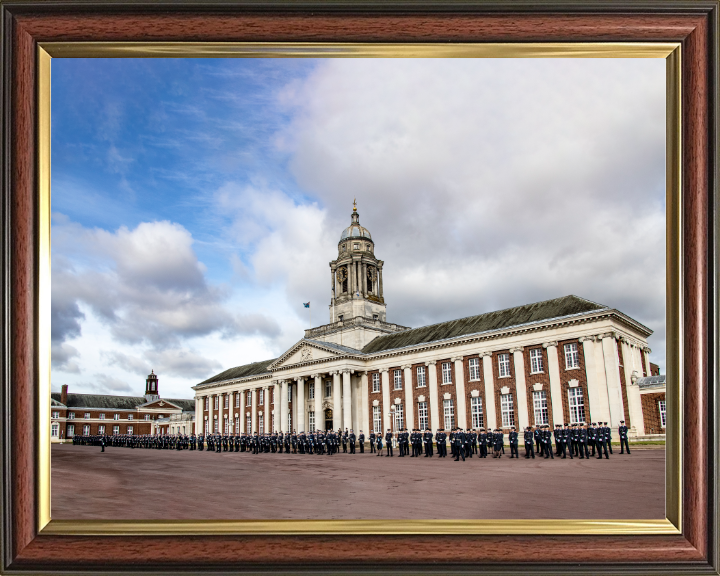 Royal Air Force College Cranwell parade Photo Print - Royal Air Force Hampshire Prints 10 x 8 Classic Frame No