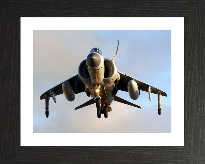 Royal Navy Harrier FA2 Vertical Launch HMS Ark Royal 2010