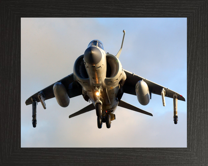 Royal Navy Harrier FA2 Vertical Launch HMS Ark Royal 2010