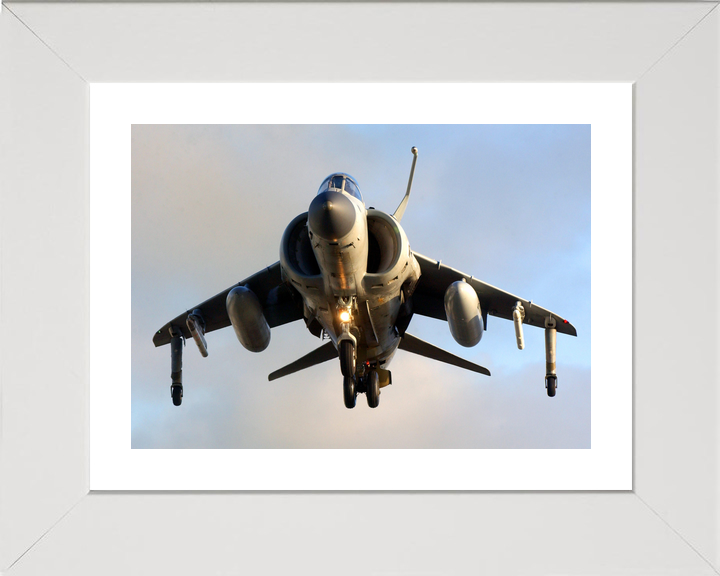 Royal Navy Harrier FA2 Vertical Launch HMS Ark Royal 2010