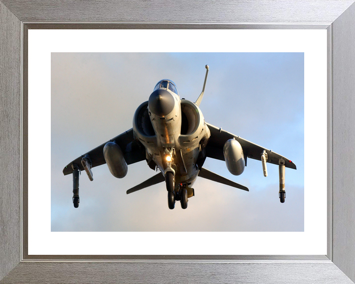 Royal Navy Harrier FA2 Vertical Launch HMS Ark Royal 2010