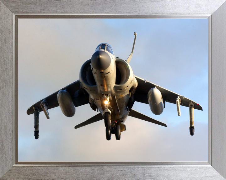 Royal Navy Harrier FA2 Vertical Launch HMS Ark Royal 2010