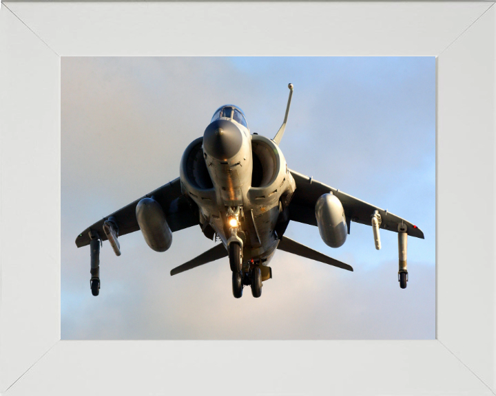 Harrier FA2 Jet Hovering Photo Print - Royal Navy Aircraft Hampshire Prints