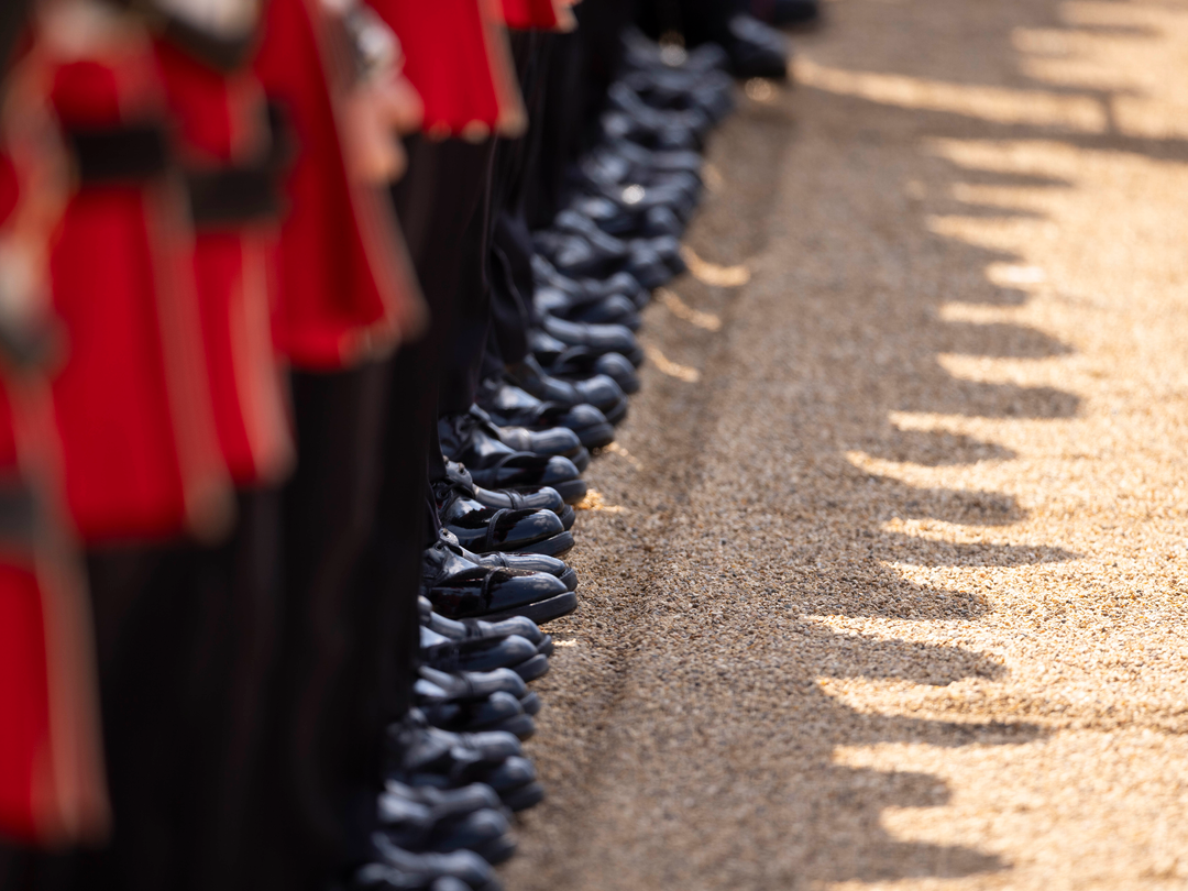 Welsh Guards Boots on Parade in London Photo Print - British Army Hampshire Prints 6 x 4 No Frame No
