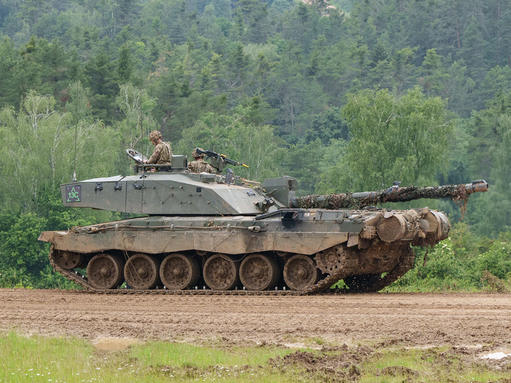 Challenger 2 Main Battle Tank in Germany 2024 Photo Print - British Army Vehicle Posters, Prints, & Visual Artwork Hampshire Prints 6 x 4 No Frame No