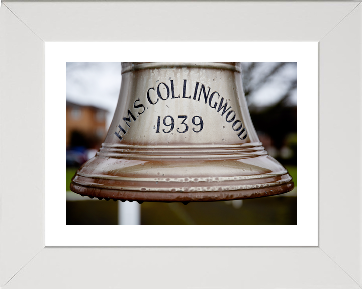 HMS Collingwood Ships Bell 2021 Photo Print - Posters, Prints, & Visual Artwork - by Hampshire Prints (image 4 of 9)