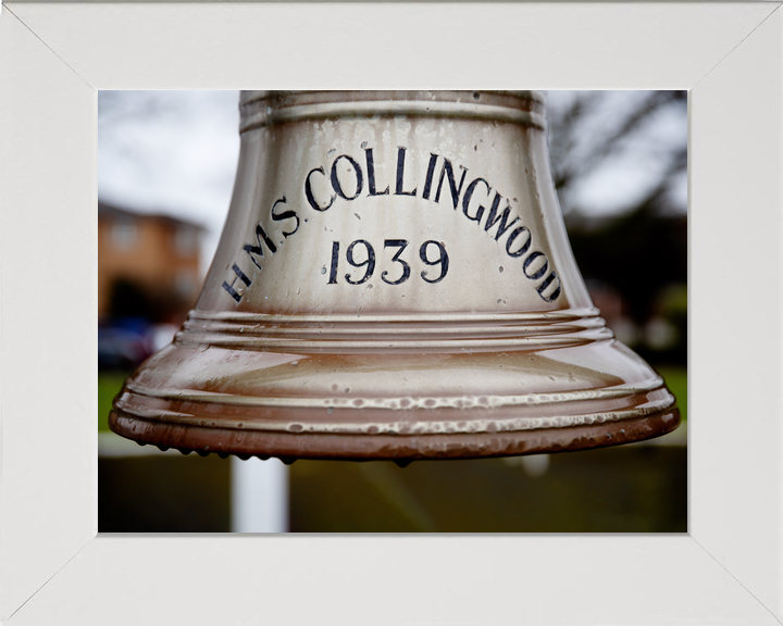 HMS Collingwood Ships Bell 2021 Photo Print - Posters, Prints, & Visual Artwork - by Hampshire Prints (image 5 of 9)