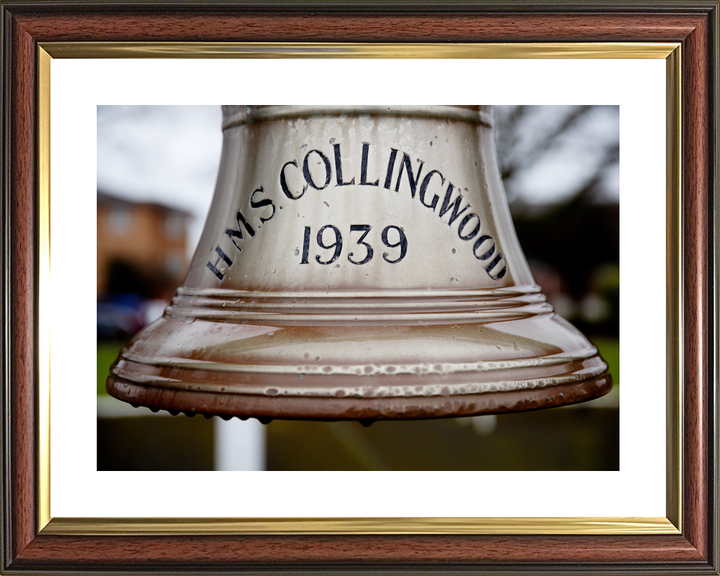 HMS Collingwood Ships Bell 2021 Photo Print - Posters, Prints, & Visual Artwork - by Hampshire Prints (image 8 of 9)