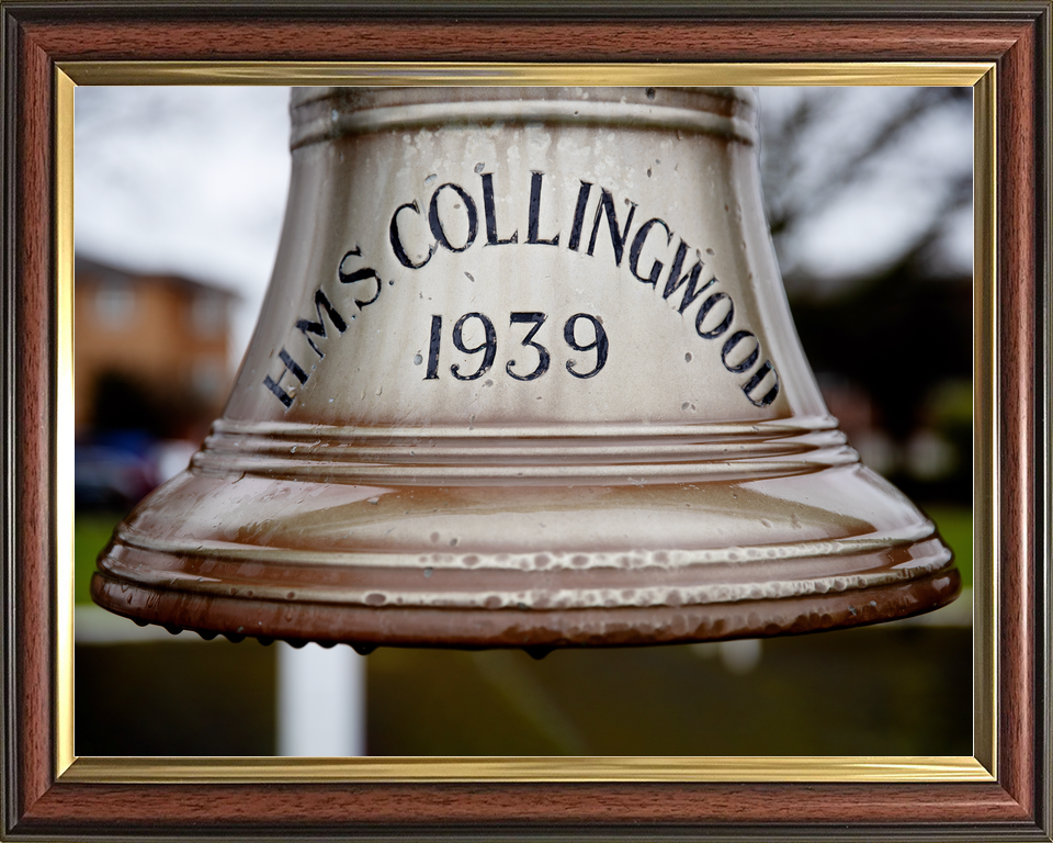 HMS Collingwood Ships Bell 2021 Photo Print - Posters, Prints, & Visual Artwork - by Hampshire Prints (image 9 of 9)