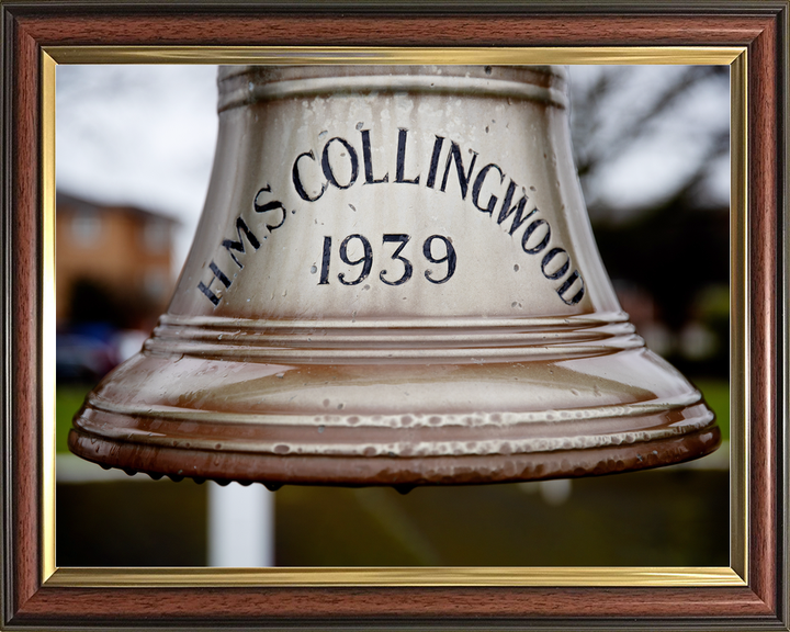 HMS Collingwood Ships Bell 2021 Photo Print - Posters, Prints, & Visual Artwork - by Hampshire Prints (image 9 of 9)
