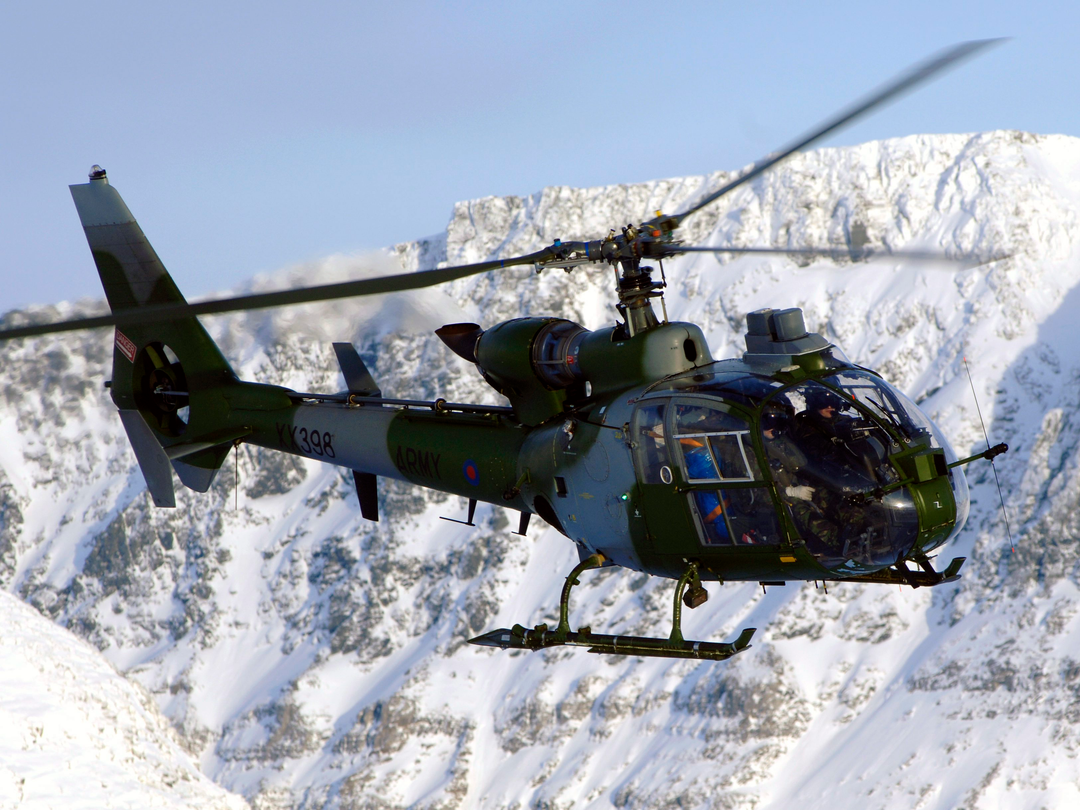 Army Air Corp Gazelle Helicopter Photo Print - British Army Aircraft Posters, Prints, & Visual Artwork Hampshire Prints 6 x 4 No Frame No