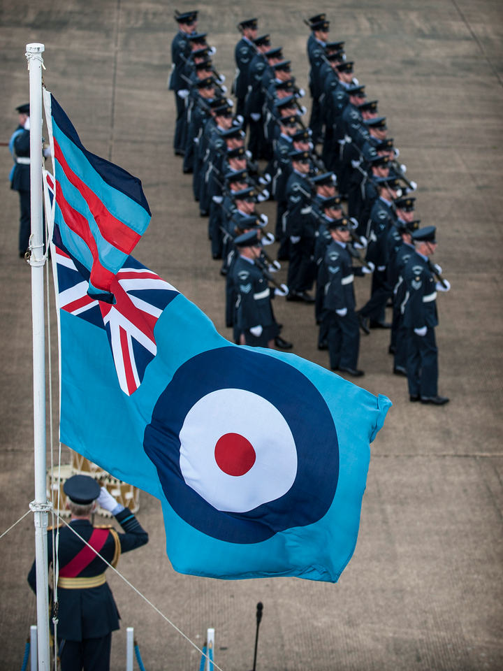 RAF Regiment Marching on Parade Photo Print - Royal Air Force Hampshire Prints 6 x 4 No Frame No