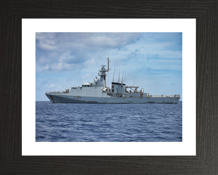 HMS Trent P224 River Class Patrol Vessel July 2024 Port Beam View Photo Print - Posters, Prints, & Visual Artwork - by Hampshire Prints (image 2 of 9)