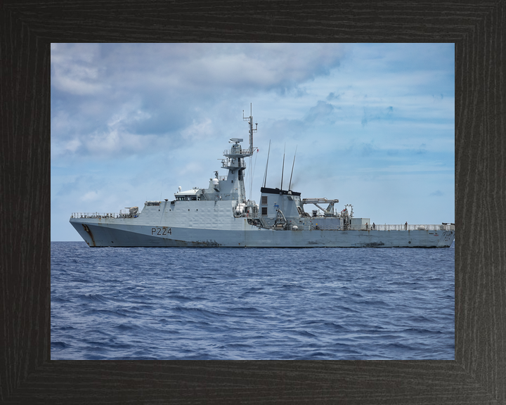 HMS Trent P224 River Class Patrol Vessel July 2024 Port Beam View Photo Print - Posters, Prints, & Visual Artwork - by Hampshire Prints (image 3 of 9)