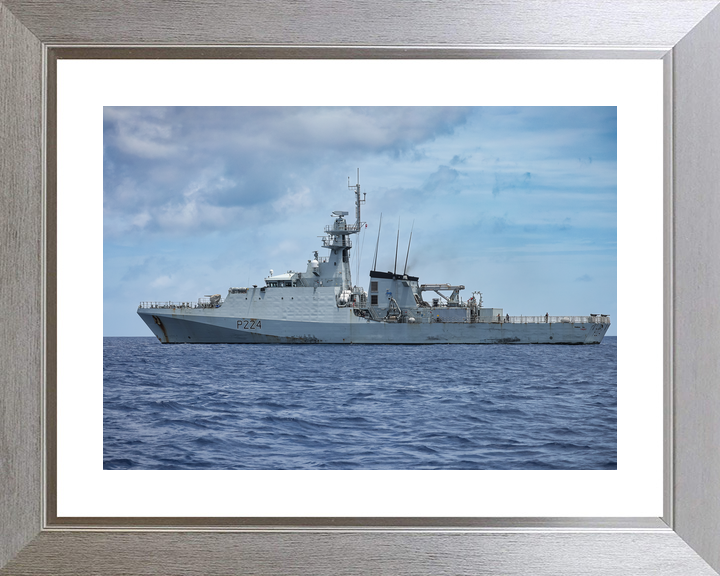 HMS Trent P224 River Class Patrol Vessel July 2024 Port Beam View Photo Print - Posters, Prints, & Visual Artwork - by Hampshire Prints (image 6 of 9)