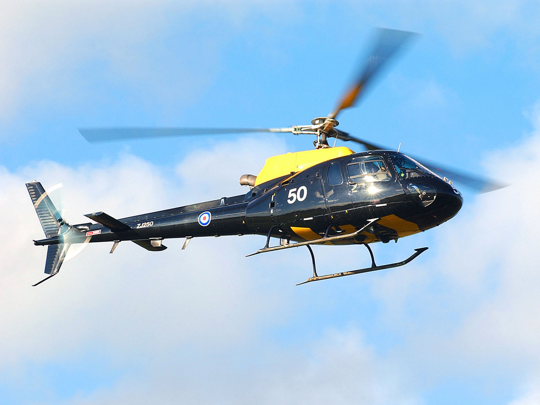 Army Air Corps Squirrel Helicopter in Flight Photo Print - British Army Posters, Prints, & Visual Artwork Hampshire Prints 6 x 4 No Frame No